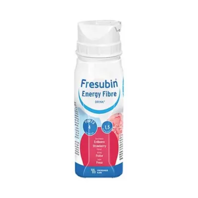 FRESUBIN ENERGY Fibra DRINK Bibita alla fragola, 4X200 ml