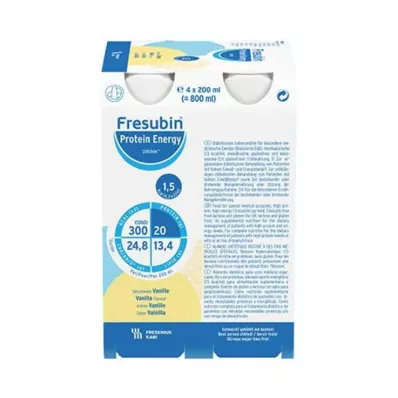 FRESUBIN PROTEIN Energia DRINK Bevanda alla vaniglia, 4X200 ml