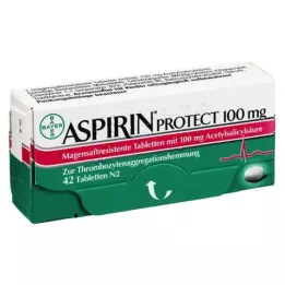 ASPIRIN Protect 100 mg compresse rivestite con enterici, 42 pz
