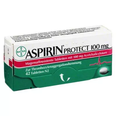 ASPIRIN Protect 100 mg compresse rivestite con enterici, 42 pz