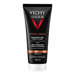 VICHY HOMME Hydra Mag C Gel doccia, 200 ml
