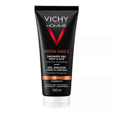 VICHY HOMME Hydra Mag C Gel doccia, 200 ml