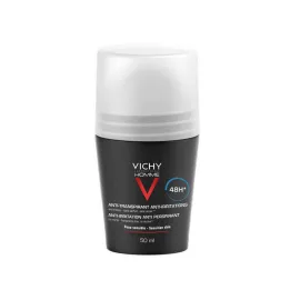 VICHY HOMME Deo roll-on per pelli sensibili, 50 ml