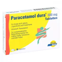 PARACETAMOL dura 500 mg compresse, 10 pz