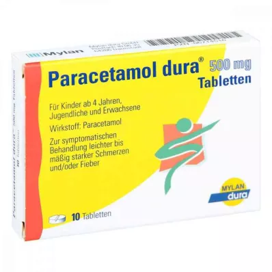 PARACETAMOL dura 500 mg compresse, 10 pz
