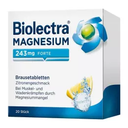 BIOLECTRA Magnesio 243 mg forte Limone Br. tbl, 20 pz