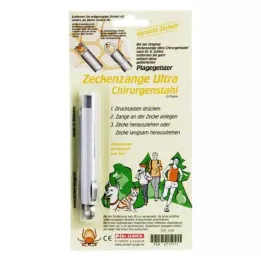 ZECKENZANGE Acciaio ultra chirurgico, 1 pz