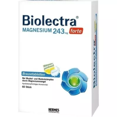 BIOLECTRA Magnesio 243 mg forte Limone Br. tbl, 60 pz