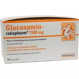 GLUCOSAMIN-RATIOPHARM 1500 mg Plv.z.H.e.L.z.Einn., 90 pz