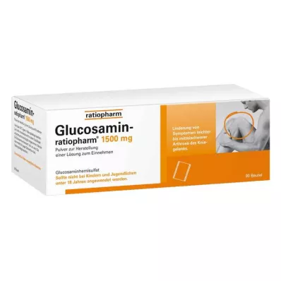 GLUCOSAMIN-RATIOPHARM 1500 mg Plv.z.H.e.L.z.Einn., 90 pz