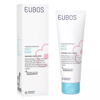 EUBOS KINDER Gel di lavaggio per il riposo della pelle, 125 ml EUBOS KINDER Gel di lavaggio per il riposo della pelle, 125 ml