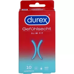 DUREX Preservativi Sensitive Slim Fit, 10 pezzi