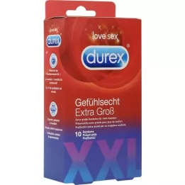 DUREX Preservativi Sensitive extra large, 10 pezzi