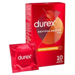 DUREX Preservativi Sensitive extra large, 10 pezzi