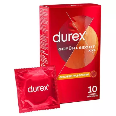 DUREX Preservativi Sensitive extra large, 10 pezzi DUREX Preservativi Sensitive extra large, 10 pezzi