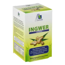 INGWER 500 mg capsule+vitamina B1+C, 90 pz