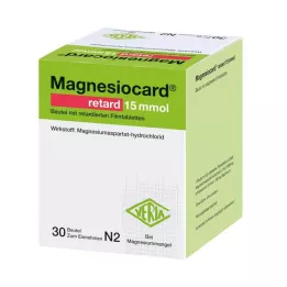 MAGNESIOCARD bustina di retard 15 mmol con pellicola rettabl., 30 pz