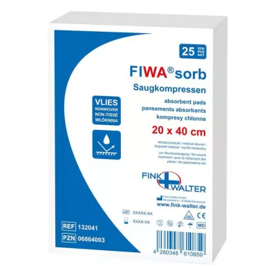 Compresse per bende 20x40 cm, 25 pz Compresse per bende 20x40 cm, 25 pz