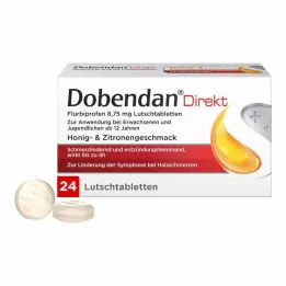 DOBENDAN Flurbiprofene diretto 8,75 mg in pastiglie, 24 pz