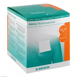 ASKINA Impacchi di garza 10x20 cm sterili, 25X2 pz