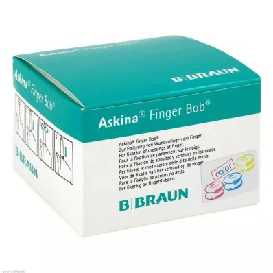 ASKINA Finger Bob colorato, 50 pezzi ASKINA Finger Bob colorato, 50 pezzi