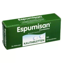 ESPUMISAN Compresse masticabili, 50 pezzi