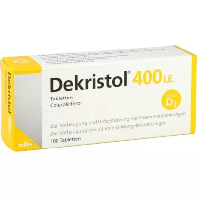 DEKRISTOL 400 compresse I.E., 100 pz