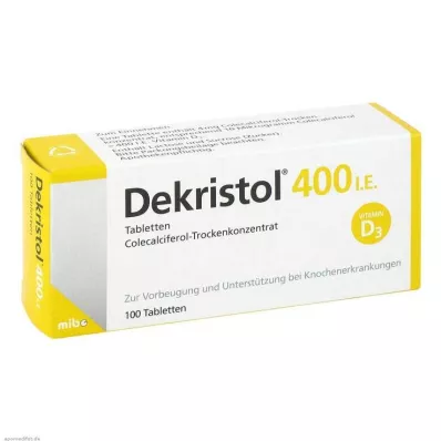 DEKRISTOL 400 compresse I.E., 100 pz DEKRISTOL 400 compresse I.E., 100 pz