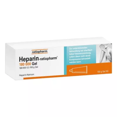 Eparina ratiopharm® 180.000 gel, 150 g