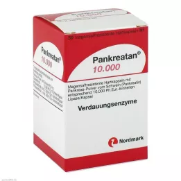 PANKREATAN 10.000 capsule rigide rivestite di enterico, 50 pz