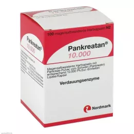 PANKREATAN 10.000 capsule rigide rivestite di enterico, 100 pz