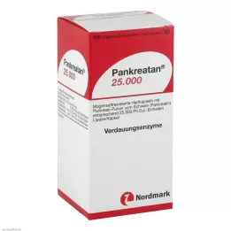 PANKREATAN 25.000 capsule rigide rivestite di enterico, 100 pz