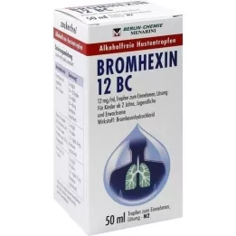 BROMHEXIN 12 BC Gocce orali, 50 ml