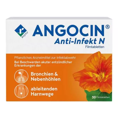 ANGOCIN Compresse rivestite con film N anti-infezione, 50 pz