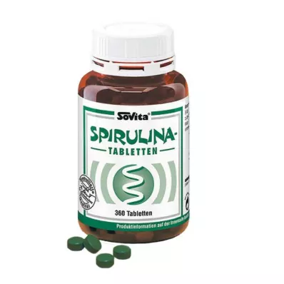 Compresse Sovita Spirulina, 360 pz