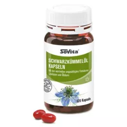 SOVITA Capsule di olio di cumino nero, 120 Capsule