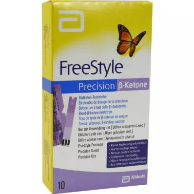 FREESTYLE Striscia reattiva di precisione per chetoni nel sangue, 10 pz