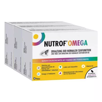 Capsule Nutrof Omega, 3x30 pz Capsule Nutrof Omega, 3x30 pz