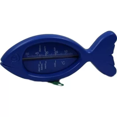 BADETHERMOMETER Blu pesce, 1 pz