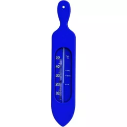 BADETHERMOMETER Plastica blu, 1 pz