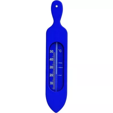 BADETHERMOMETER Plastica blu, 1 pz