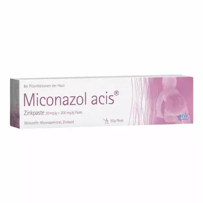 MICONAZOL pasta di zinco acis, 50 g
