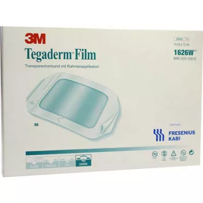 TEGADERM Pellicola 10x12 cm 1626W, 50 pezzi TEGADERM Pellicola 10x12 cm 1626W, 50 pezzi