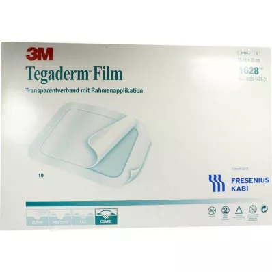 Pellicola Tegaderm 15x20cm 1628, 10 pz Pellicola Tegaderm 15x20cm 1628, 10 pz