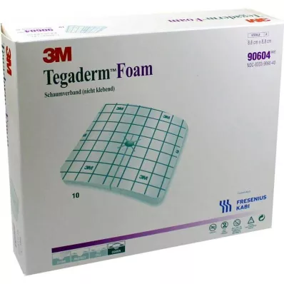 Tegaderm Schiuma FK 8,8x8,8 cm 90604, 10 pz Tegaderm Schiuma FK 8,8x8,8 cm 90604, 10 pz