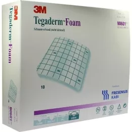 TEGADERM Medicazione in schiuma FK 10x10 cm 90601, 10 pz