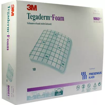 Tegaderm Schiuma FK 10x10cm 90601, 10 pz Tegaderm Schiuma FK 10x10cm 90601, 10 pz