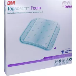 TEGADERM Medicazione in schiuma FK 20x20 cm 90603, 5 pz