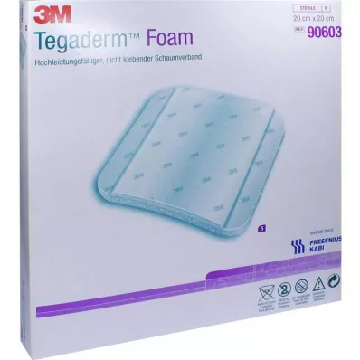 Tegaderm Schiuma FK 20x20cm 90603, 5 pz