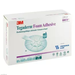 TEGADERM Schiuma adesiva 6,9x7,6 cm ovale 90614, 10 pz